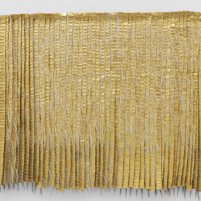 Olga de Amaral, Alquimia XXVII. © Olga de Amaral. Cortesía de Lisson Gallery