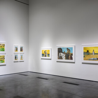 Now showing: Youssef Nabil’s I saved my belly dancer, exhibition view. Courtesy of Los Angeles County Museum of Art (LACMA)