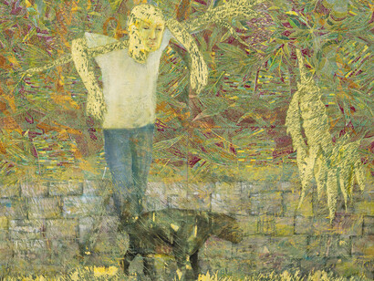 Kathia St. Hilaire, Spiral execution (détail), 2025. Avec l'aimable autorisation de Perrotin