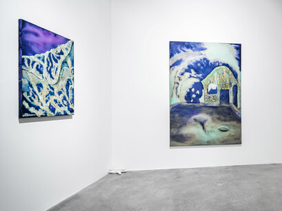 Tereza Tomanová, Vaulting, exhibition view. Courtesy of Karpuchina Gallery
