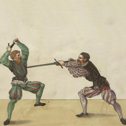 Fencing is a combat sport that features sword fighting. It consists of three primary disciplines: foil, épée, and sabre (also spelled saber), each with its own blade and set of rules