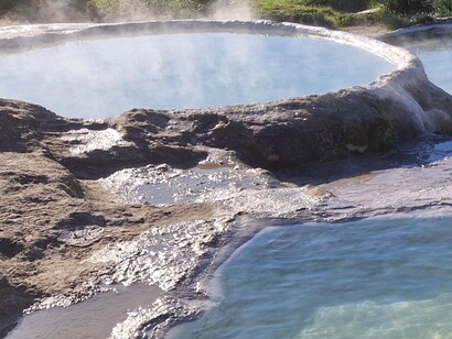 Vasche delle Terme libere Carletti, Viterbo, Italia