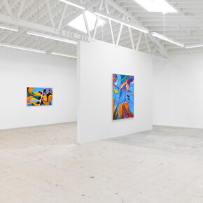 Heather Guertin, The radiant edge, exhibition view. Courtesy of Anat Ebgi 