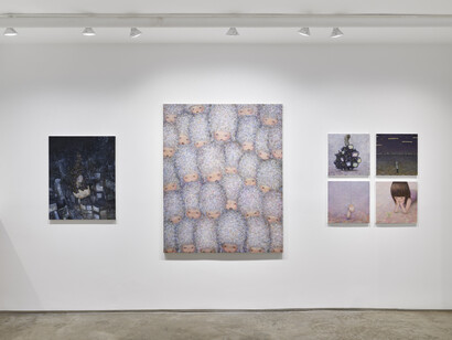 Kaz Watabe, Stray, exhibition view. Courtesy of Seizan Gallery