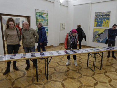 Vladimír Popovič, S. P. I. Š., exhibition view. Courtesy of Galery of Spiš 