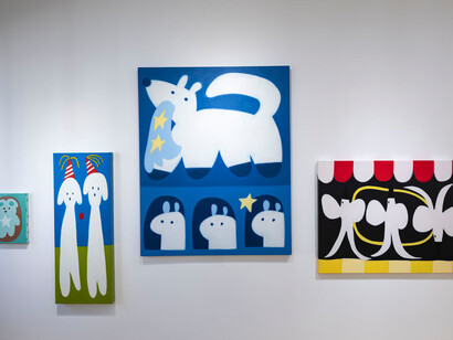 Candyce Wong Ka Ying, Merry-go-nowhere, exhibition view. Courtesy of Gallery Exit 