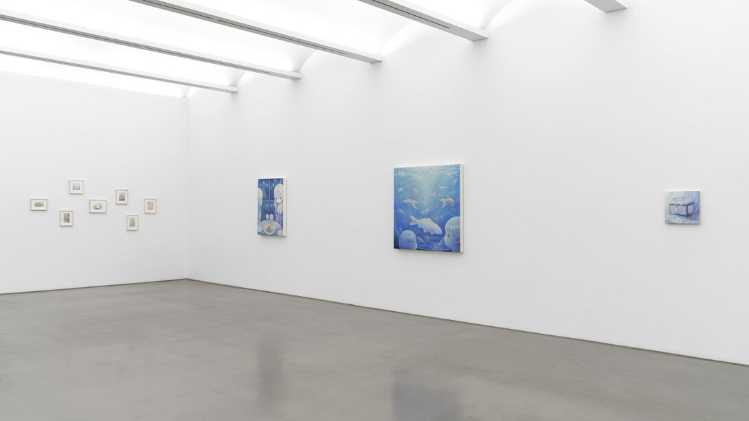 ob, Phantom tales, exhibition view. Courtesy of Perrotin