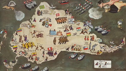John Groth, South America Under The Axis or The Heil With the Monroe Doctrine (1938)