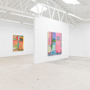 Fabian Treiber, I take the whole damn place with me, exhibition view. Courtesy of Anat Ebgi 