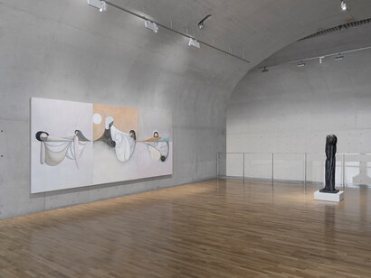 Ji Xin, The gaze of Pygmalion, exhibition view. Courtesy of Long Museum 