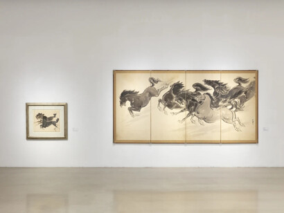 Unbo Kim Ki Chang, exhibition view. Courtesy of Arario Gallery 