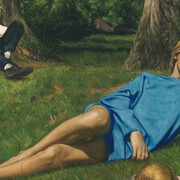 Giangiacomo Rossetti, The gift of life (detalhe), 2025. Cortesia do artista e da Mendes Wood DM, São Paulo, Bruxelas, Paris, Nova York