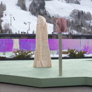 Shahryar Nashat, Raw is the red, exhibition view. Courtesy of Aspen Art Museum