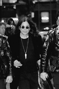 John Michael “Ozzy” Osbourne, English singer, songwriter, and media personality, co-founded the pioneering heavy metal band Black Sabbath in 1968 and gained fame in the 1970s as its lead vocalist