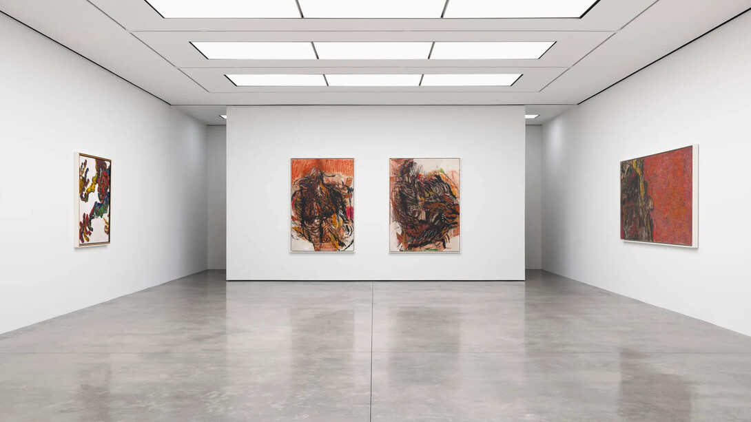 Sylvia Snowden, On the verge, exhibition view. Courtesy of White Cube