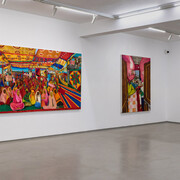 Aban Raza, Nothing human is alien to me, exhibition view. Courtesy of Galerie Mirchandani + Steinruecke