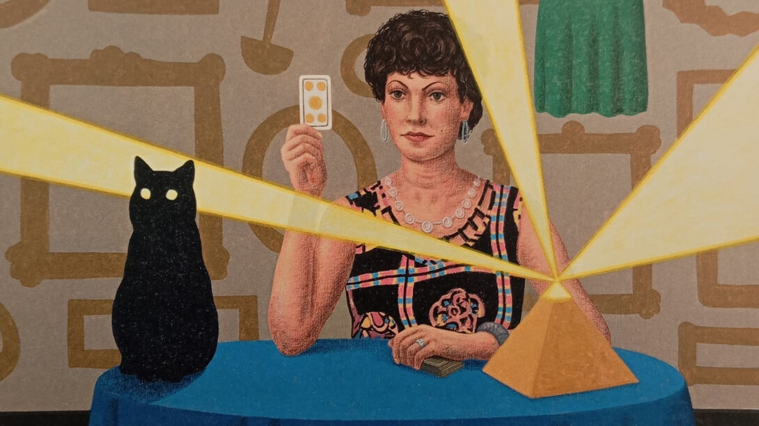 Aldo Damioli, Madame Sosostris (dettaglio). Cortesia di Galleria Vik Milano