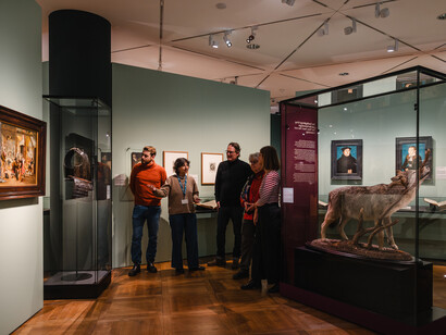 Natur und deutsche geschichte, ausstellungsansicht. Mit freundlicher genehmigung der Bundeskunsthalle