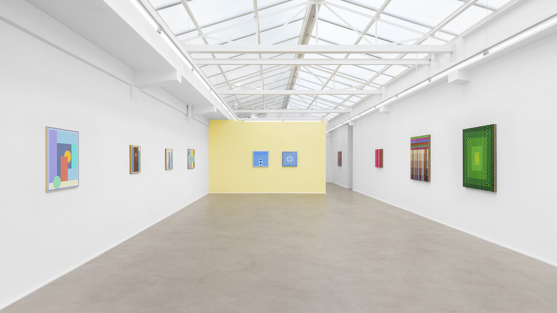 Léon Wuidar and Brooklin A. Soumahoro, Des géométries variables, exhibition view. Courtesy of Rodolphe Janssen Gallery