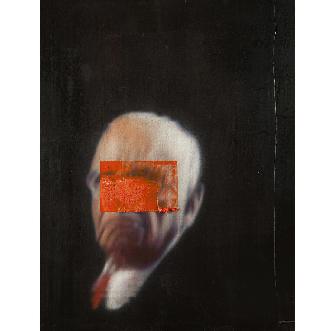 John Keane, Smear Test II, 2014, Oil on Linen © John Keane, Courtesy of Flowers Gallery , London and New York