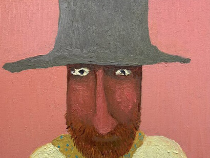 Paul Lacey, Me more cowboy than you (detail), 2026. Courtesy of BMGArt