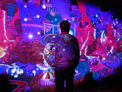 Métal Hurlant, exhibition view. Courtesy of Comics Art Museum