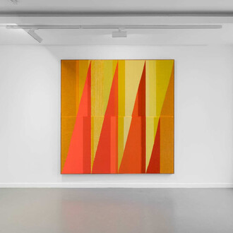 Brent Wadden, Main-à-dieu, vue d'exposition. Avec l’aimable autorisation d’Almine Rech