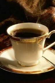 Una fumante tazza di tè Darjeeling