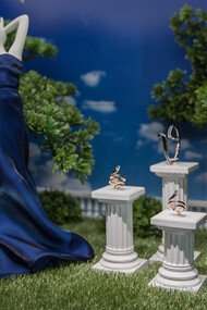 The boutique of Damiani in Via Montenapoleone during the Milan Fashion Week