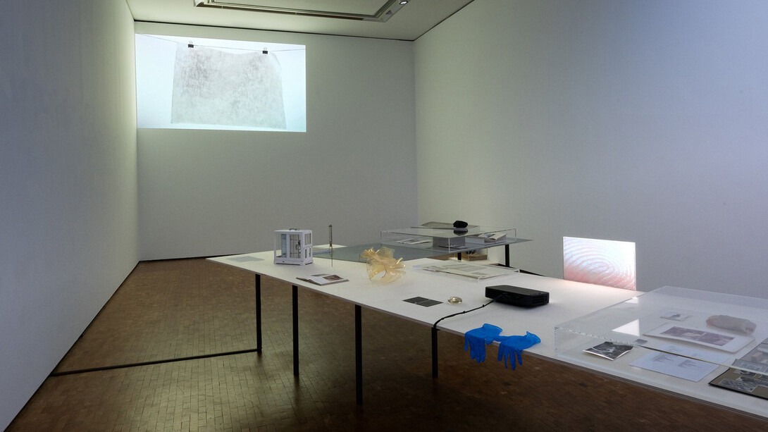Pauline Hafsia M’barek, Entropic records, ausstellungsansicht. Mit freundlicher genehmigung des Museum Ludwig