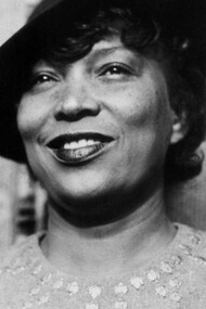 Zora Neale Hurston was an American author, anthropologist, and filmmaker. She wrote fiction about contemporary issues in the Black community and became a central figure of the Harlem Renaissance 