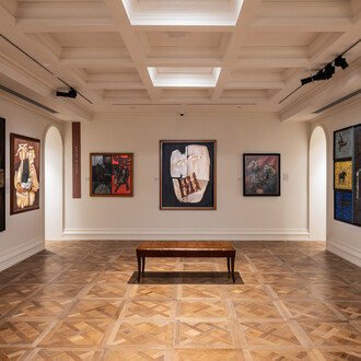 Various artists, Shared lives, distinct visions. Artist couples in India, exhibition view. Courtesy of DAG