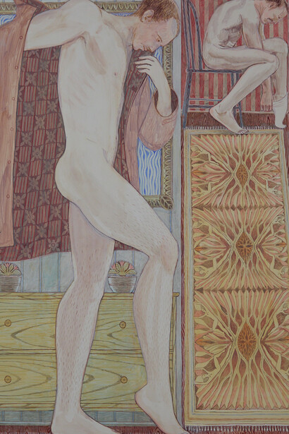 Bryan Rogers, Cold inside (detail), 2025. Courtesy of Monya Rowe Gallery