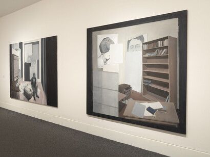 Víctor Florido, Interiors, exhibition view. Courtesy of Museo de Arte Moderno de Buenos Aires