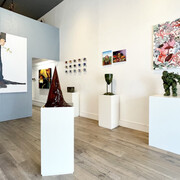 Into The Organics, 2023, installation view. Courtesy of Pablo Bogdan Gallery