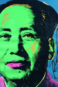 Andy Warhol, Senza titolo (Mao), 1972, serigrafia su carta, 91,44 x 91,44 cm. Collezione Teresa e Michele Bonuomo – Milano, © The Andy Warhol Foundation for the Visual Arts Inc. by SIAE 2016
