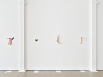 Richard Tuttle, Nothing, exhibition view. Courtesy of Galerie Greta Meert
