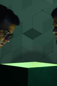 Os irmãos gêmeos Vitor e Diogo Luna