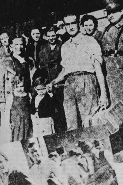 El filósofo y dramaturgo José Ricardo Morales, integrante de la tripulación del Winnipeg, hacia 1939