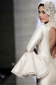 Vestido de novia diseñado por Aurora Gaviño