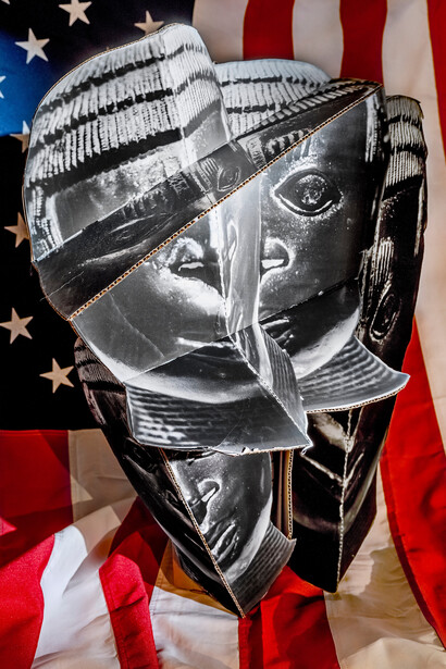 David Alekhuogie, Pan-american gothic 1, 2025. Courtesy of Yancey Richardson Gallery