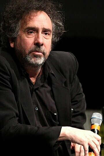 Tim Burton en la San Diego Comic-Con, 2012,California, Estados Unidos. Fotografía de Gage Skidmore