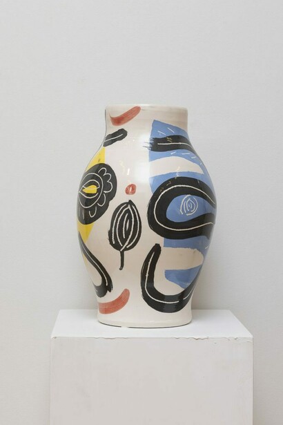 Philippos Theodoridis, The sound of the leaves between, exhibition view. Courtesy of Nitra Gallery 