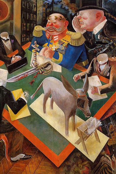 George Grosz, Eclipse del sol (1926)