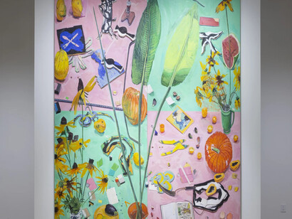 Manny Farber, An up beat title, exhibition view. Courtesy of Quint Gallery