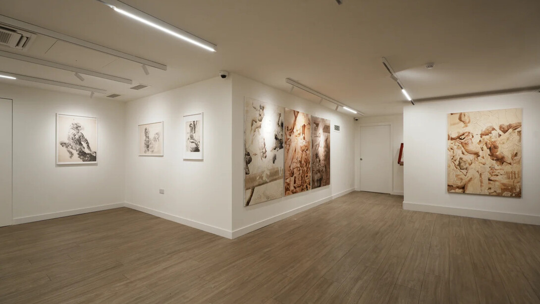 Louis Pohl Koseda, Surreal estates, exhibition view. Courtesy of Upsilon Gallery