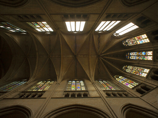 Cathédrale Saint-Étienne de Limoges, Limoges, Haute-Vienne, Limousin, France, 9 juin 2015. Photo par Paul M.R. Maeyaert