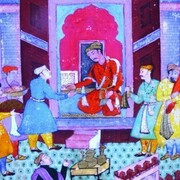 Akbar riceve gli omaggi