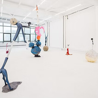 Cristian Răduță, Build a ladder from your bones, exhibition view. Courtesy of Sandwich Gallery