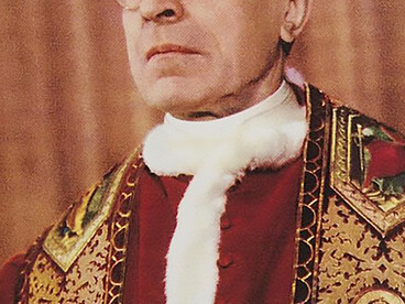 Pope Pius XII (Italian: Pio XII; born Eugenio Maria Giuseppe Giovanni Pacelli; 2 March 1876 – 9 October 1958) served as head of the Catholic Church and sovereign of Vatican City from 2 March 1939 until his death. He remains the most recent pope to assume the pontifical name “Pius”